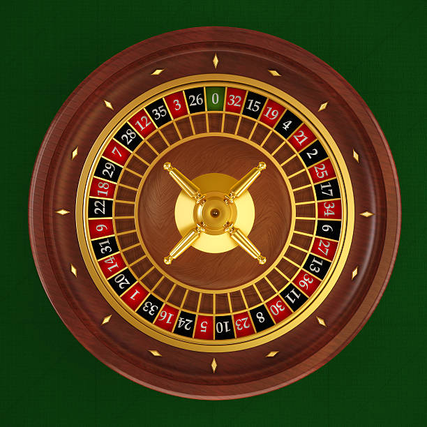 Electronic roulette wheel spinning at hulk